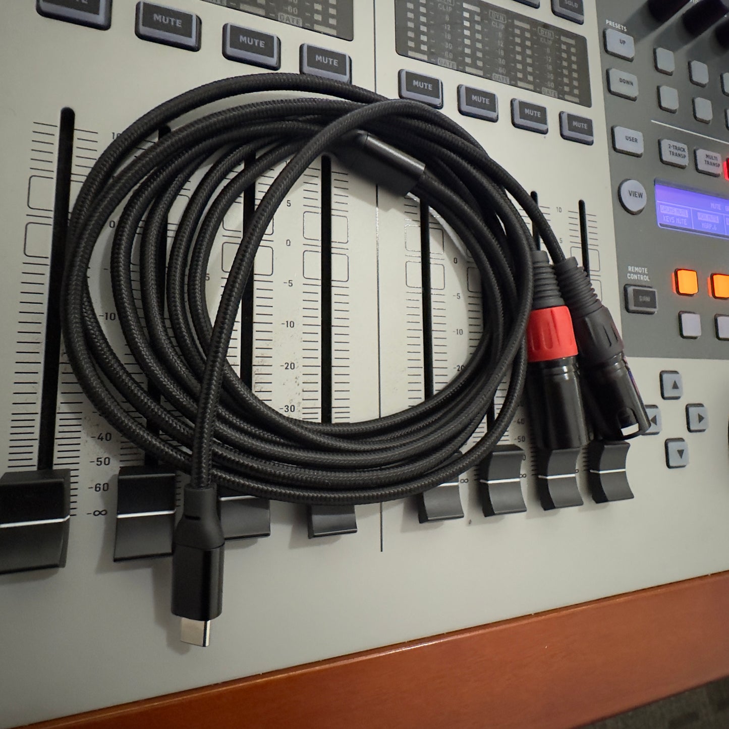USB-C to Dual XLR
