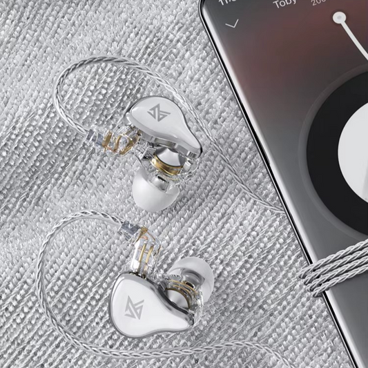 KZ ZAS - White w/ Silver