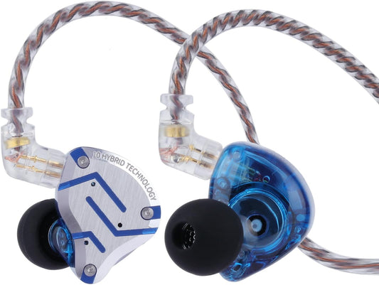 KZ ZS10 Pro - Blue w/ Silver